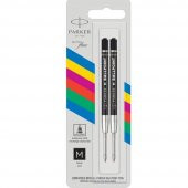 Parker Ekonomik Tükenmez Refill 2 Li Bls, M Uç, Siyah - 1