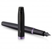 Parker Dolma Kalem IM Profesional Siyah-Mor Bt - 1