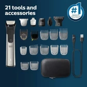 Philips Norelco Multigroom Serisi 9000, 21 Parça Erkek Bakım Seti Mg9510/60 - 4