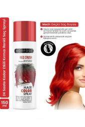 Morfose 24 Saate Kadar Etkili Renkli Saç Spreyi Kırmızı Red Crush 150 Ml thumbnail 2