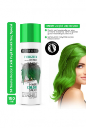 Morfose 24 Saate Kadar Etkili Renkli Saç Spreyi Yeşil Ever Green 150 Ml thumbnail 2