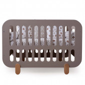 Setay Beşik, Parden MDF Beşik - Kahve - 3