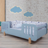Setay Beşik, Emilia MDF Montessori Beşik - Mavi - 1