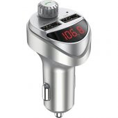Kuulaa Bluetooth Aktarım Mp3 Araç Kiti Dual USB Araç Şarjı AL-32034 - 1