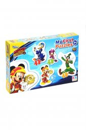Puzzle Mickey Benim Ilk Yapbozum 4ü Bir Arada - 1