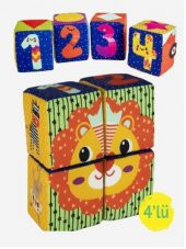 PİCCOLO MONDİ SOFT KÜP OYUN SETİ  4 LÜ - 1