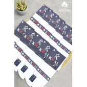 10 Adet Yazlık Penye Erkek Orta Uzun Çorap Parfümlü - 2