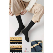 10 Adet Yazlık Penye Erkek Orta Uzun Çorap Parfümlü - 1