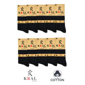 10 Adet Yazlık Penye Erkek Orta Uzun Çorap Parfümlü - 7