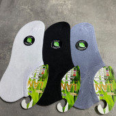 3 Çift Pamuklu Dikişsiz Hassas Dokuma Görünmez Terletmez Çorap - 2