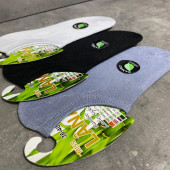 3 Çift Pamuklu Dikişsiz Hassas Dokuma Görünmez Terletmez Çorap - 3