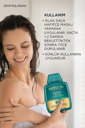 Bioxcin Keratin & Argan Onarıcı Şampuan 300 Ml - Yıpranmış Ve Hasar Görmüş Saçlar - 5