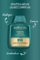 Bioxcin Keratin & Argan Onarıcı Şampuan 300 Ml - Yıpranmış Ve Hasar Görmüş Saçlar - 6