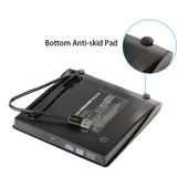 TriLine Harici DVD RW USB 3.0 Ultra İnce CD DVD Yazıcı Okuyucu thumbnail 4