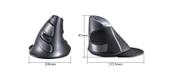 Delux M618GX Ergonomik Dikey 6 Tuşlu Kablosuz Optik Mouse - 6