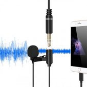 Coofbe Kablolu Profesyonel Yaka Mikrofonu İphone 11 12 13 14 Pro Max Yaka Mikrofonu Youtuber Mikrofonu - 4