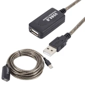 TriLine 10 Metre USB2.0 Sinyal Güçlendirici Profesyonel Çipli Usb Extension Uzatma Kablosu - 2