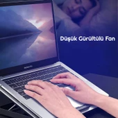 TriLine IceCoorel Alimünyum Hız Ayarlı Notebook Soğutucu Ergonomik Stand thumbnail 13