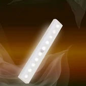 TriLine 10 LED li  PIR Ampul Hareket Sensörli Akıllı Işık Aydınlatma - 4