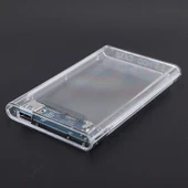 TriLine Şeffaf 2.5" Sata SSD Usb 3.0 Harici Slim Harddisk Kutusu - 3