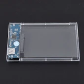 TriLine Şeffaf 2.5" Sata SSD Usb 3.0 Harici Slim Harddisk Kutusu - 2