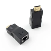 TriLine Hdmi Extender 30 Metre Uzatma Adaptörü Cat5 Cat6 - 3