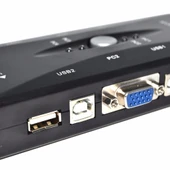TriLine 4 Port Usb Kvm Switch 4PC Tek Monitör Kontrol - 2