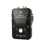 TriLine 2 Port Usb Kvm Switch 2PC Tek Monitör Kontrol - 5