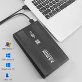 TriLine 3.5" Sata SSD Usb 2.0 Harici Harddisk Kutusu Alüminyum thumbnail 6