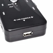TriLine 4 Port Usb Kvm Switch 4PC Tek Monitör Kontrol - 3