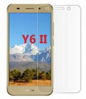 Huawei Y6 II Kırılmaz Cam Ekran Koruyucu Temperli Cam - 1