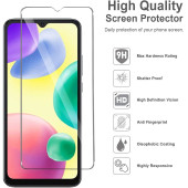 Xiaomi Redmi 10A Kırılmaz Cam Ekran Koruyucu Temperli Cam - 1