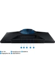 SAMSUNG ODYSSEY G3 LS24AG300NRXUF 24″ 1Ms 144Hz FULLHD FREESYNC (DP + HDMI) PIVOT GAMING MONİTÖR - 8