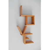 Petek home life dekoratif raf love - 2