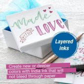 Faber Castell Pitt Artistpen Kaligrafi Kalemi Metalik 5110167304000 thumbnail 2