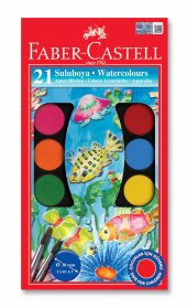 Faber Castell Suluboya Redline 21 Renk Büyük Boy 5292125021000 - 1
