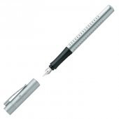 Faber Castell Dolma Kalem Grip Fuller Fountain Pen Silver 4005400181775 - 1