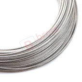 Araç Cam Kriko Tamiri için 7x7 Çelik Tel Halat Tamir Kablosu Çap: 1.7 mm Uzunluk: 100 metre thumbnail 3