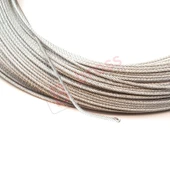 Araç Cam Kriko Tamiri için 7x7 Çelik Tel Halat Tamir Kablosu Çap: 1.5 mm Uzunluk: 100 metre thumbnail 5