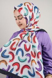 Quare Desenli Soft Fresh Şal - Desen-01 - Renk-01 -21 - 1