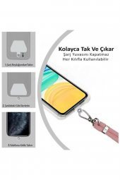 Iphone, Samsung, Huawei, Xiaomi, Oppo Kılıfları Için Üniversal Ipli Boyun Askılığı - 3