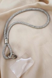 Maviay Swarovski Taşlı Telefon Askısı Telefon Bilekliği - 1