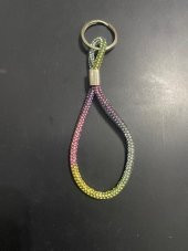 Beilys Swarovski Renkli Taşlı Işıl Işıl Parlayan  Anahtarlık Araba Ev Anahtarlığı - 2