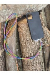 Swarovski Taşlı Telefon Boyun Askısı - 2