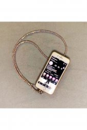 Taşlı Telefon Askısı Janjan Işıl Işıl Taşlı - 2