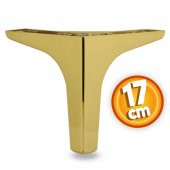 Sedef Lüks Mobilya Kanepe Tv Ünitesi Konsol Koltuk Ayağı 17 Cm Gold Ayakları 4 Adet - 3