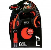 Flexi XTreme Otomatik Şerit Turuncu Köpek Gezdirme Kayışı Large 8 Metre - 1