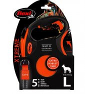 Flexi XTreme Otomatik Şerit Turuncu Köpek Gezdirme Kayışı Large 5 Metre - 1