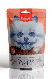 Wanpy Oven Roasted Gerçek Somon Dilimli Köpek Ödül Maması 100 Gr - 1