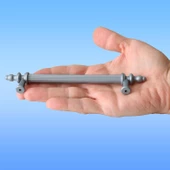 Polavit 128 Mm Gri (SERT PLASTİK) Mobilya Çekmece Mutfak Dolap Dolabı Kulpu Kulbu Kulpları (10 ADET) - 4